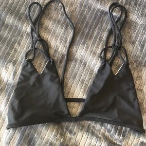 Acacia bikini top in shadow